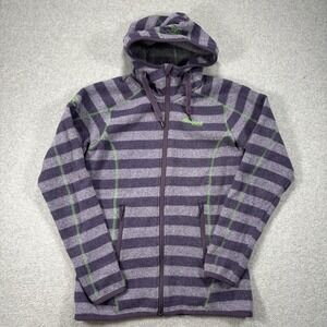 Bergans Of Norway Hoodie Womens Small Purple 1990 Humle Midlayer Wool Hoodie